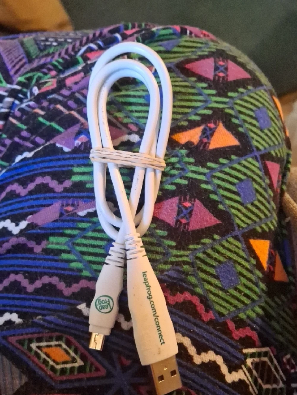 LeapFrog White USB to Micro-USB Charging Cable OEM
